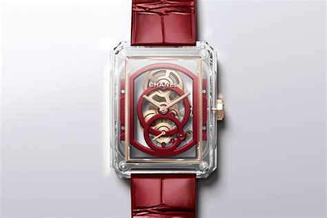 chanel watch red